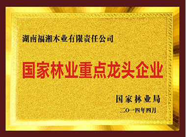 國家林業重點龍頭企業
