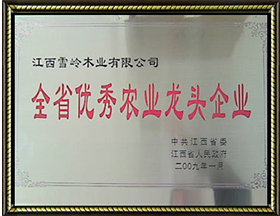 全省優秀農業龍頭企業
